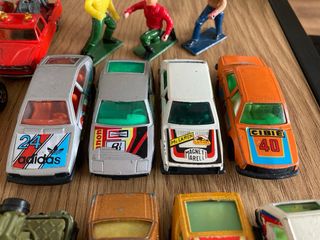 Lote 21 Coches Guisval, majorette, Matchbox,...