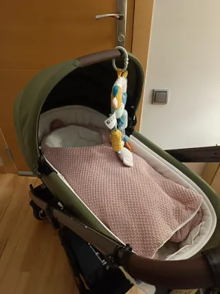 Saco para capazo rosa