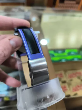 Reloj Calcio Real Madrid Morado Blanco Cronógrafo