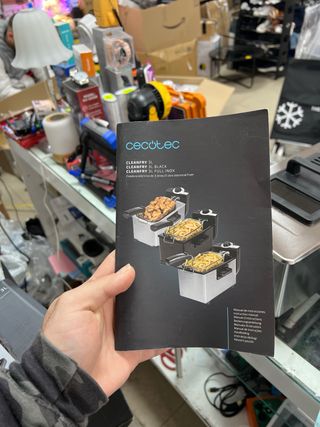 Cecotec Freidora Eléctrica 3L Cleanfry