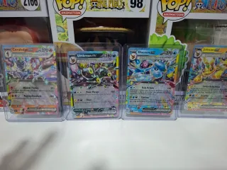 Pokémon EX Ceruledge, Umbreon, Glaceon, Jolteon.