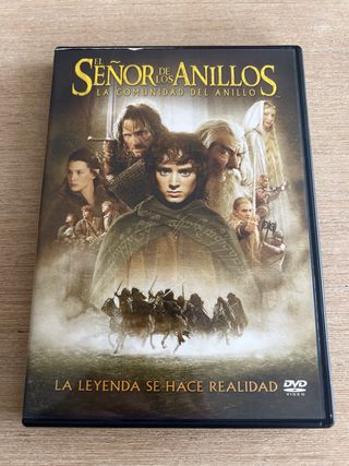 El señor de los anillos dvd