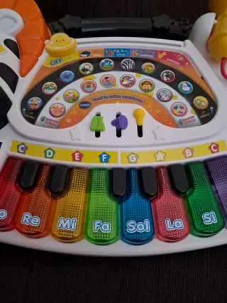 Piano musical infantil cebra Nuevo