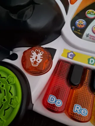 Piano musical infantil cebra Nuevo