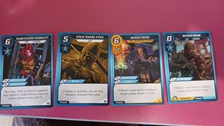 GI Joe El Juego de Construcción de Mazos + Expans.