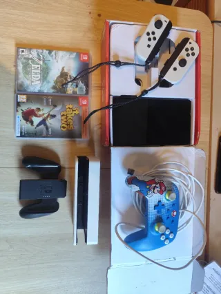 Nintendo Switch OLED - Garantía comprada Junio 25