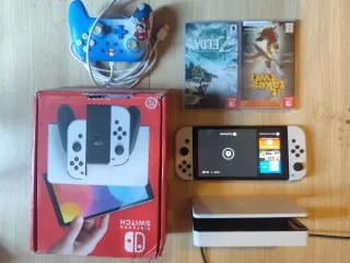 Nintendo Switch OLED - Garantía comprada Junio 25
