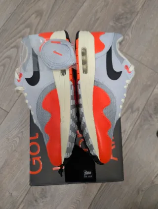 Patta x Nike Air Max 1 Hyper Crimson