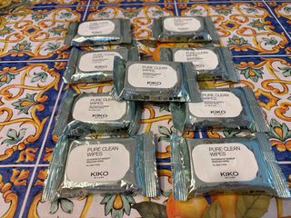 9 Kiko Milano Pure Clean Wipes