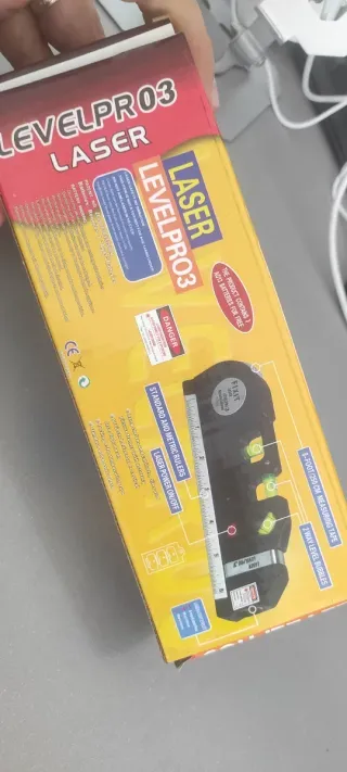 NIVEL LASER 3 BURBUJAS NUEVO A ESTRENAR