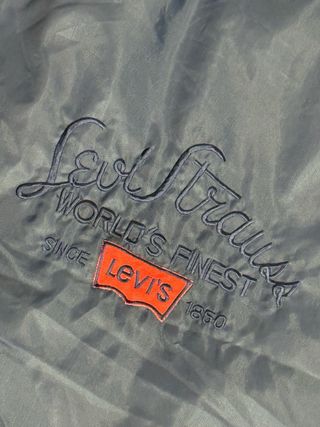 Chaqueta Bomber Levi's Oversize Vintage Azul