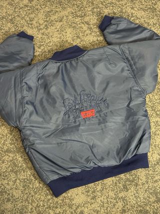 Chaqueta Bomber Levi's Oversize Vintage Azul