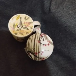 Tazze Dov'è Wally? Knorr e filtro con coperchio