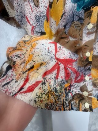 Camisa manga corta estampada