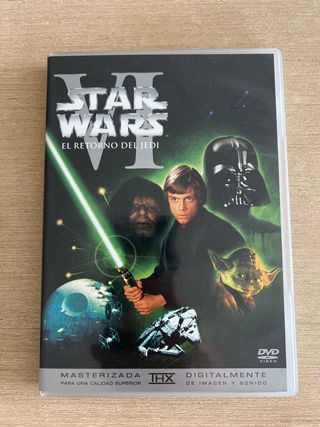 Star wars dvd Episodios 3,4,5,6