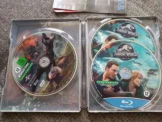 Pack Jurassic World Blu-ray Steelbook
