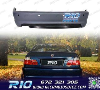 PARAGOLPES TRASERO BMW E46 98-06 COUPE LOOK M PDC