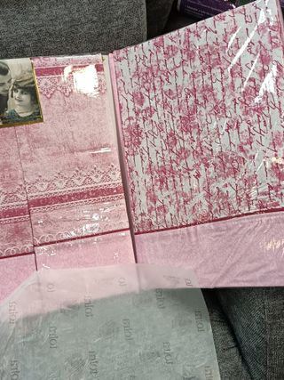 Juego Sábanas Cana 180 Tolrà Rosa