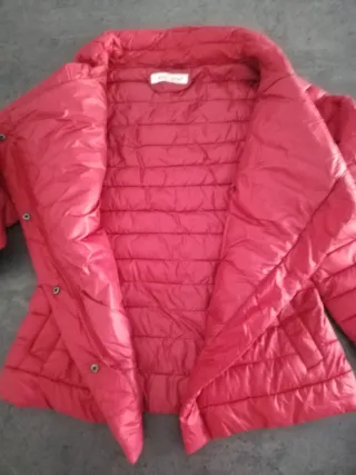 Giubbotto donna rosso taglia L