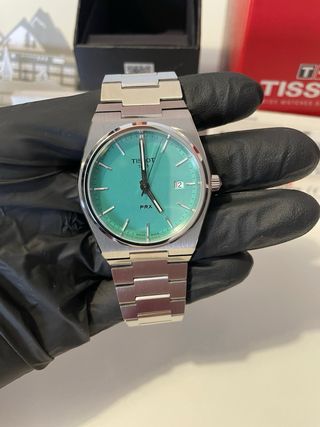 Tissot PRX Reloj Verde Plata
