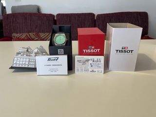 Tissot PRX Reloj Verde Plata