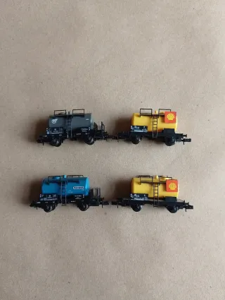 Lote 5 vagones FLEISCHMANN