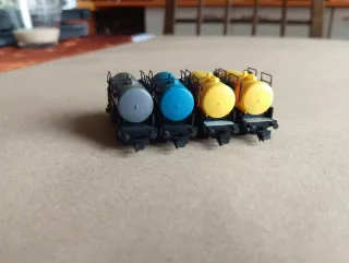 Lote 5 vagones FLEISCHMANN