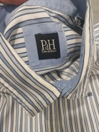 Camisa PDH Rayas Azul y Blanco