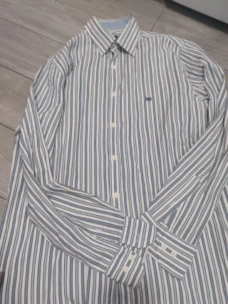 Camisa PDH Rayas Azul y Blanco