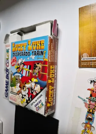 Lucky Luke Desperado Train GBC