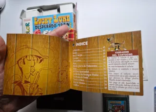 Lucky Luke Desperado Train GBC
