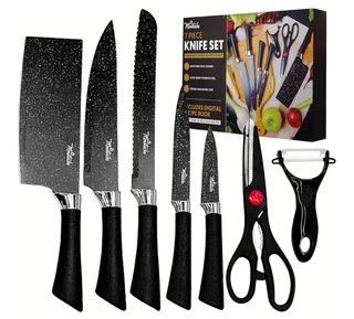 Set 6 Cuchillos Cocina La Moustache