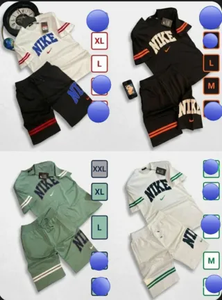 Conjunto Nike Hombre Bordado