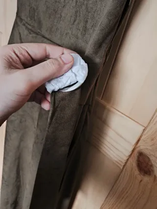 Vestido Zara efecto ante marrón talla S