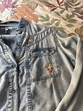 Camisa Vaquera Mujer Scalpers Talla M