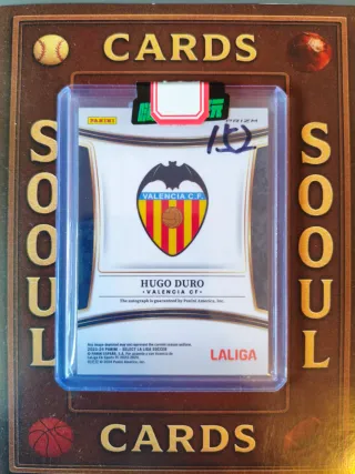 Cromo Hugo Duro Valencia Prizm Select 23/24 Auto