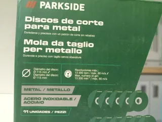 Lote Accesorios PARKSIDE para Radial / Amoladora