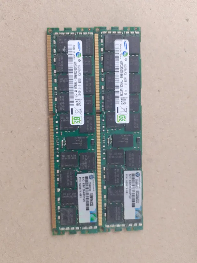 16GB DDR3 1600MHz Samsung RAM