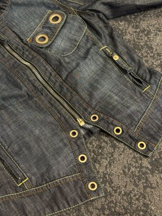 Cazadora Denim Escada Vintage Auténtica