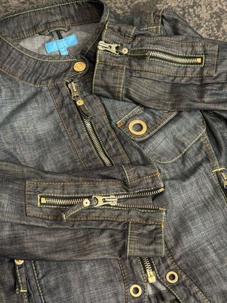 Cazadora Denim Escada Vintage Auténtica