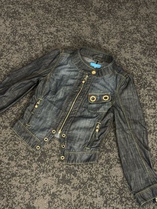 Cazadora Denim Escada Vintage Auténtica