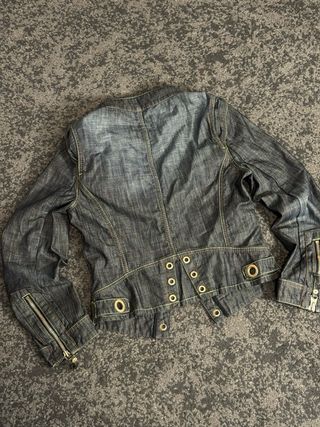 Cazadora Denim Escada Vintage Auténtica