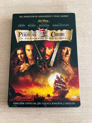Los piratas del caribe dvd