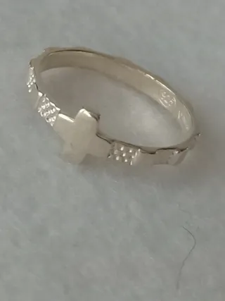 Anello Argento 925 Devozionale S. Maria Goretti