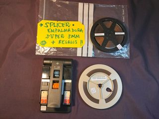 Empalmador Super 8mm Agfa + Regalos