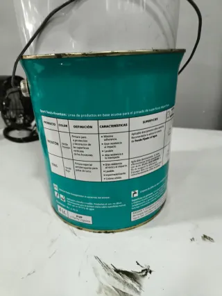 2x4 Pintura Valentine Tenis Rojo 4L