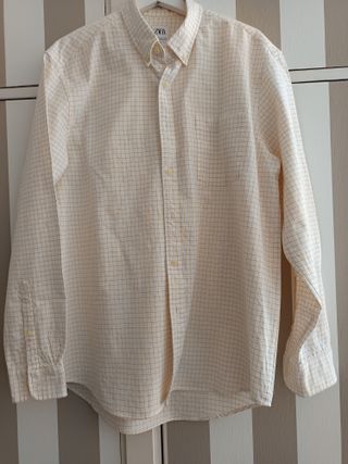 Camisa Zara cuadros hombre L