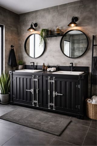 Muebles estilo container industrial a medida