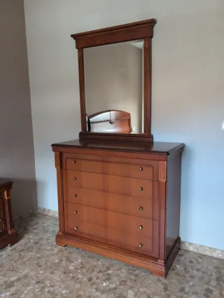 Muebles dormitorio matrimonio madera