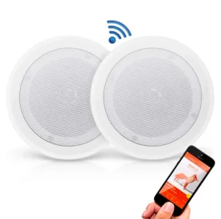 Coppia casse altoparlante audio bluetooth 20w